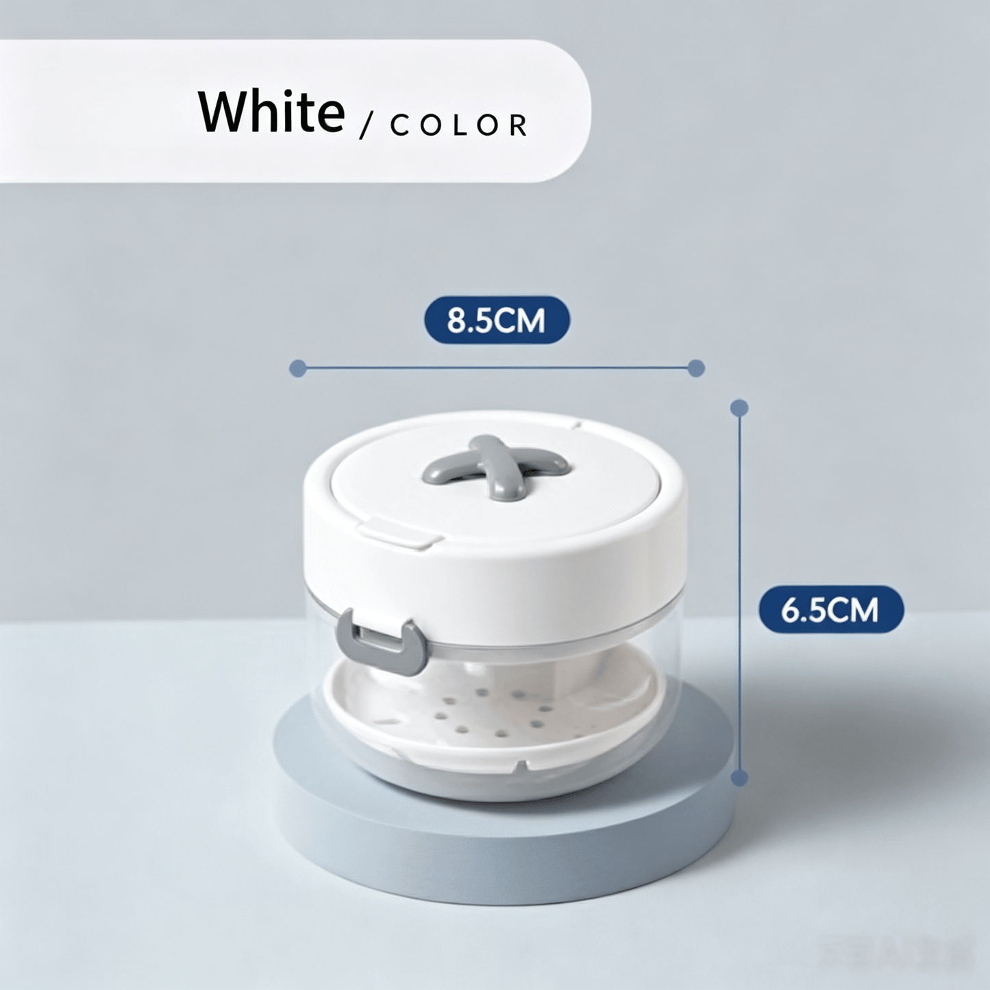 🦷✨3-in-1 Retainer & Denture Cleaning Case- Clean, Soak & Store Your Dental Appliances In One Compact Case