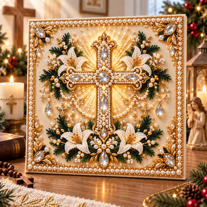 🙏✝️DIY Christian Pearl Artwork Kit