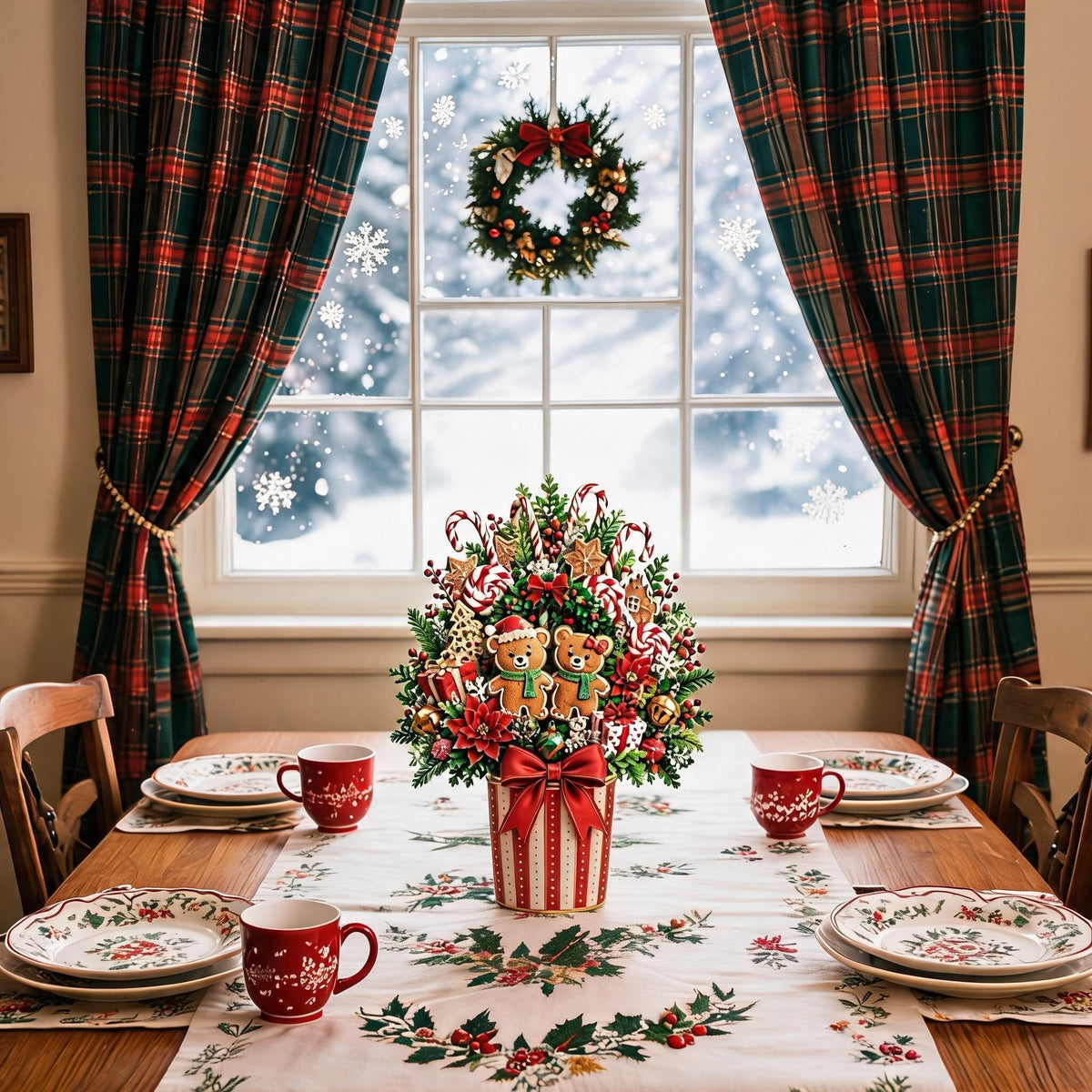 🌲 Pop-Up 3D Christmas Tree Card ✨ Turns Into Freestanding Festive Table Decor