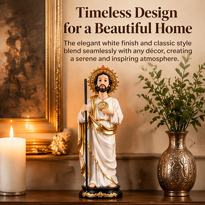✨Last Day 49% OFF-✝️All-White Statue Of Saint Jude Thaddaeus