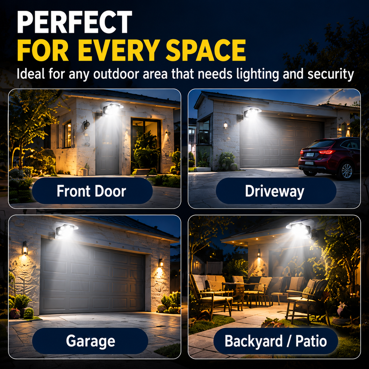 ✨ Last Day – 60% OFF!✨Outdoor Solar-Powered Security Light