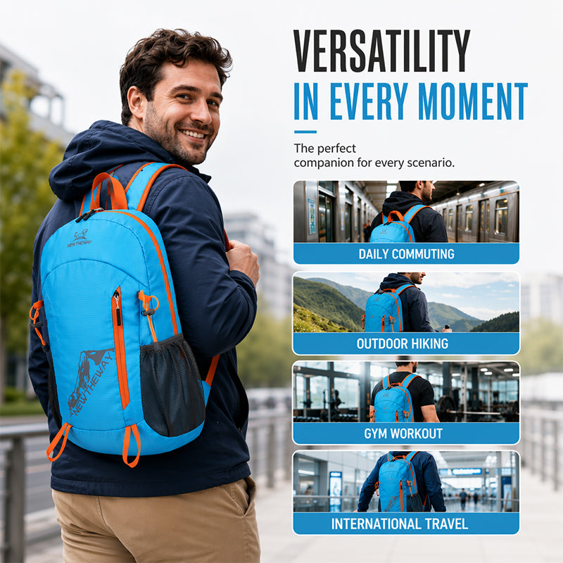 🎒 Ultra-Light Foldable Travel Backpack – Waterproof Packable Daypack for Hiking & Adventures