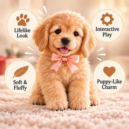 ✨ Last Day 50% OFF-🐶Lifelike Golden Retriever puppy