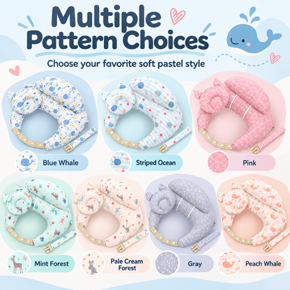 🔥Last Day 49% OFF👶 Ergonomic Nursing Pillow 🍼 Hands-Free Feeding Cushion with Adjustable Strap & Baby Pillow