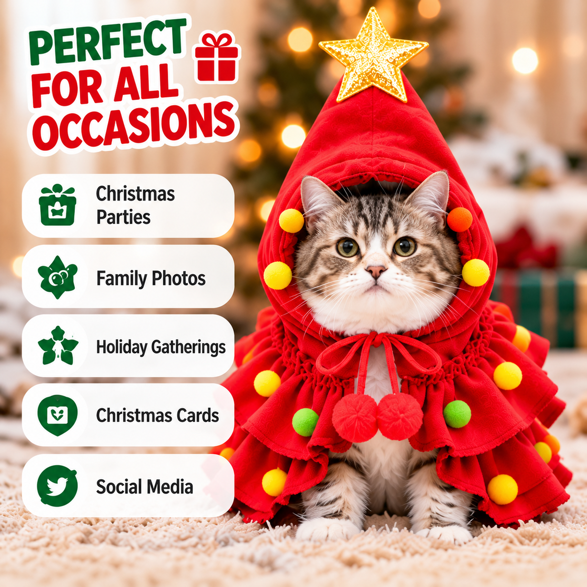 🔥Last Day 50% OFF-🐱🐶Christmas Clothes For Cats And Dogs
