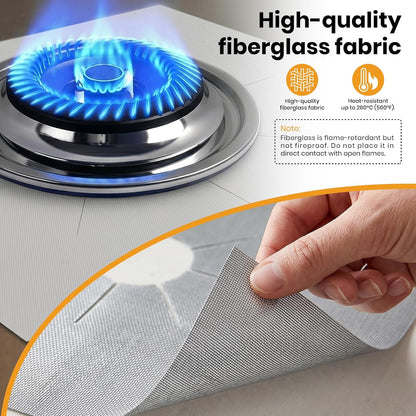 Gas Stove Burner Covers 4 Pack