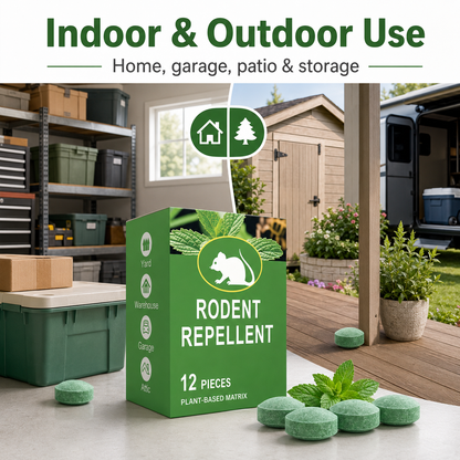 🐭 Peppermint Pest Repellent Balls for Home & Outdoor Use