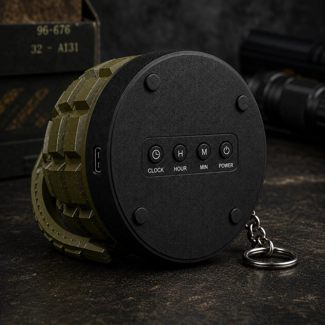 Grenade Alarm Clock