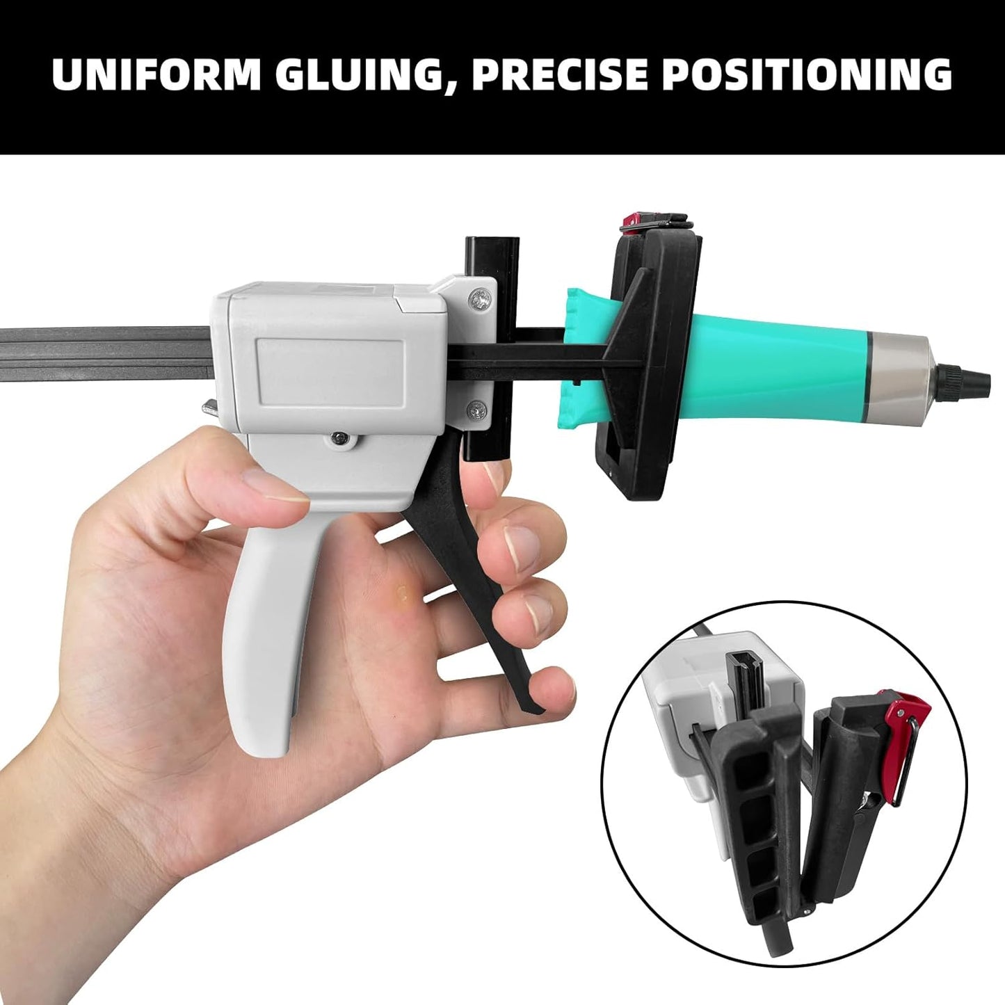 🔧 Labor-Saving Manual Tube Squeezer Glue Gun
