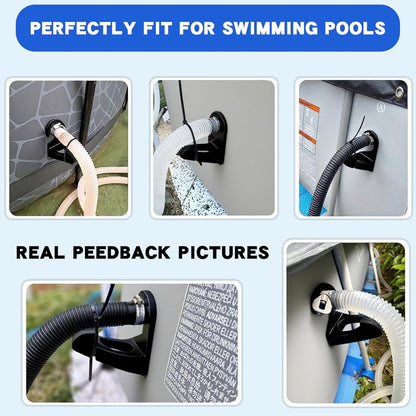 2Pcs Swimming Pool Pipe Holders