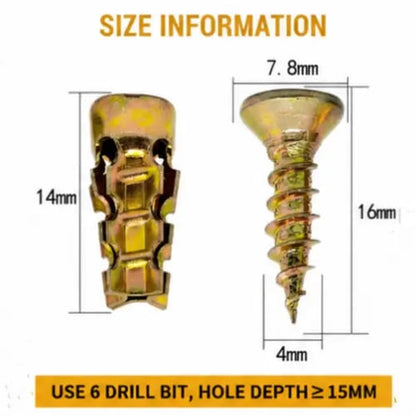 ⏳Limited-time 49% off🏆6*14mm Door Hinge Threaded Repair Screw