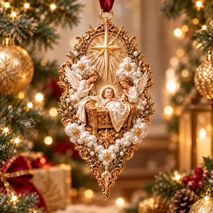 ⏳ Last Day 49% OFF – ✝️ Sacred Christmas Ornament Collection