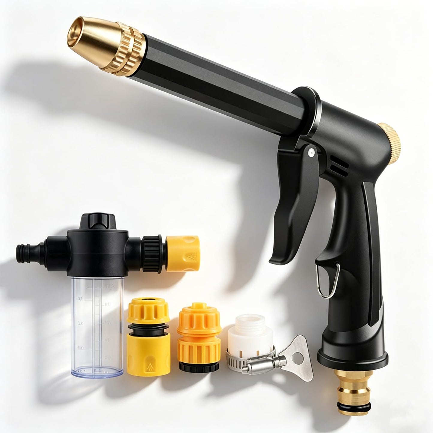 💦High Pressure Water Spray Gun with Booster Nozzle