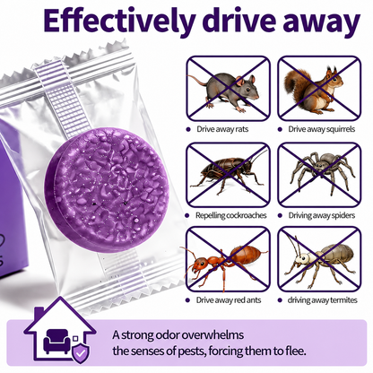 ✅ 10,000+ Happy Customers 🐭 All-Natural Peppermint & Cinnamon Pest & Rodent Repellent Pucks 🕷️🐍