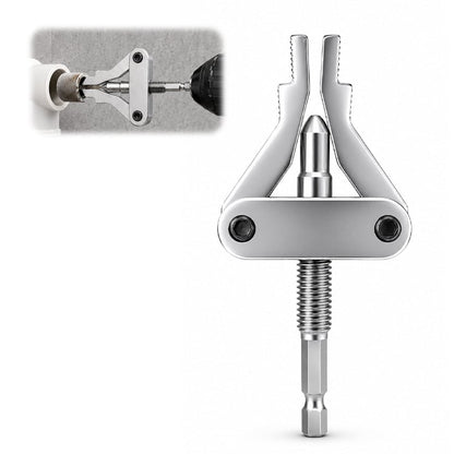 🛠️Broken Pipe Thread Extractor Tool—Fast Drill-Powered Broken Fitting Removal Tool