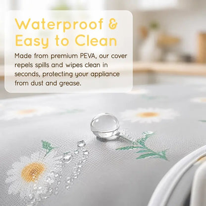 🌼 Daisy Fridge Dust Cover – Waterproof Top Protector with Handy Storage Pockets, Stylish & Functional Kitchen Essential(Buy 2 Free Shipping)