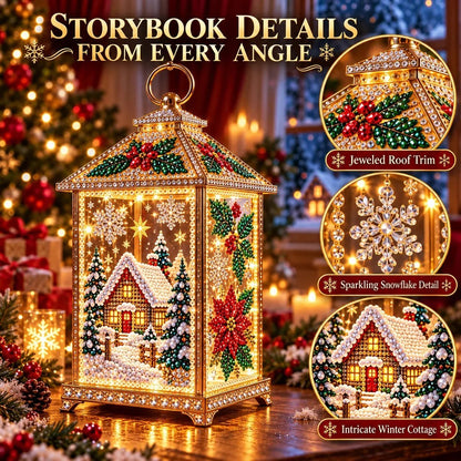 ⏳ Last Day 50% OFF-🌟DIY Light-Up Diamond Art Lantern