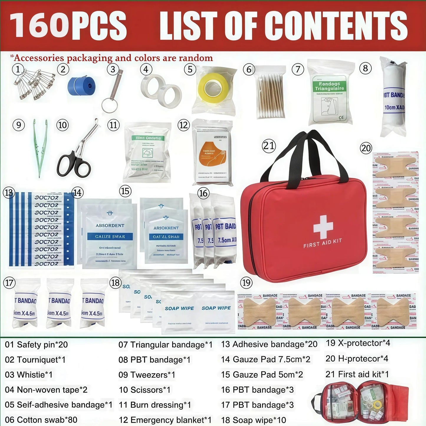 2026 Hot Sale🩹 Premium Waterproof First Aid Kit