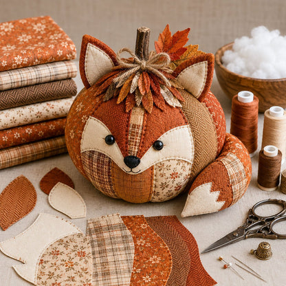 🎃 DIY Fall Animal Pumpkin Craft Kit – Make Your Own Cozy Woodland Pumpkin Decorations