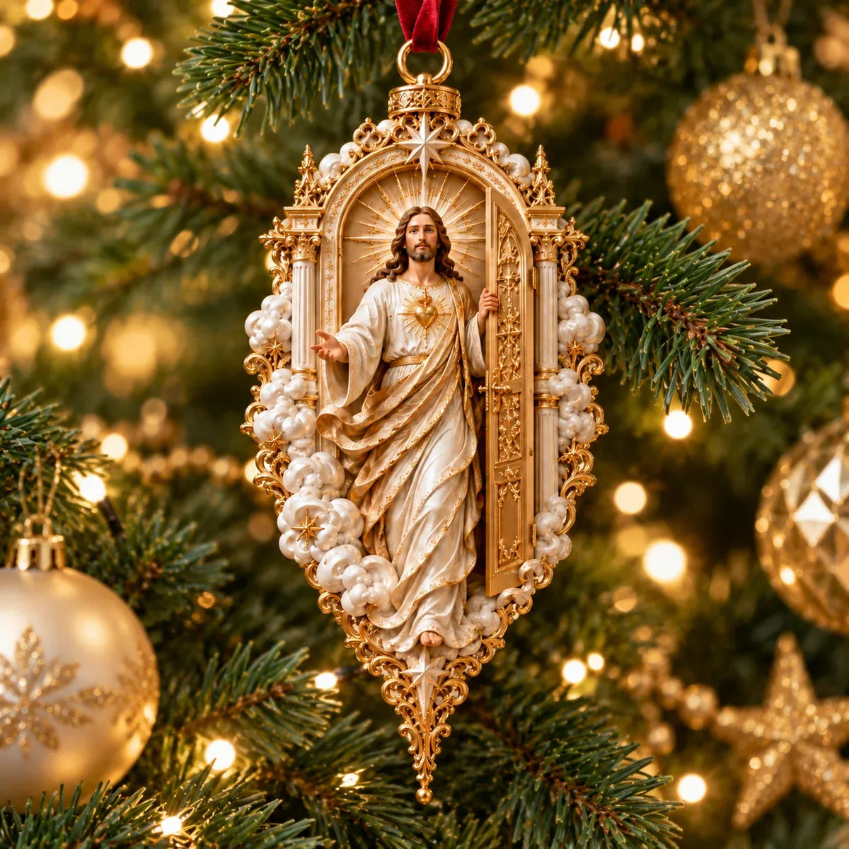⏳ Last Day 49% OFF – ✝️ Sacred Christmas Ornament Collection