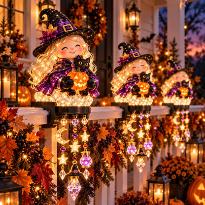 ⏰ LAST DAY 49% OFF -🎃 Halloween Porch Magic Cascade Railing Lights