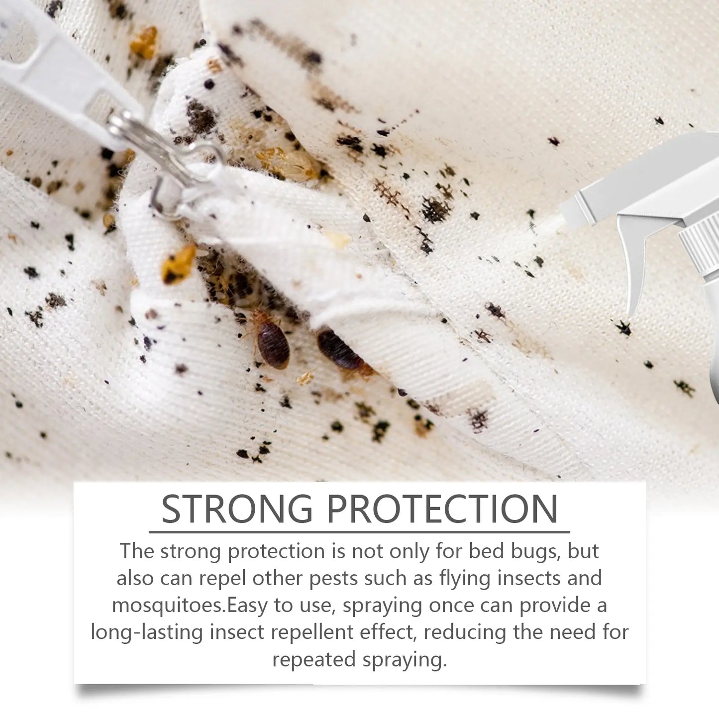 Bed Bug Killer Spray - Plant-Based, Safe for Kids & Pets