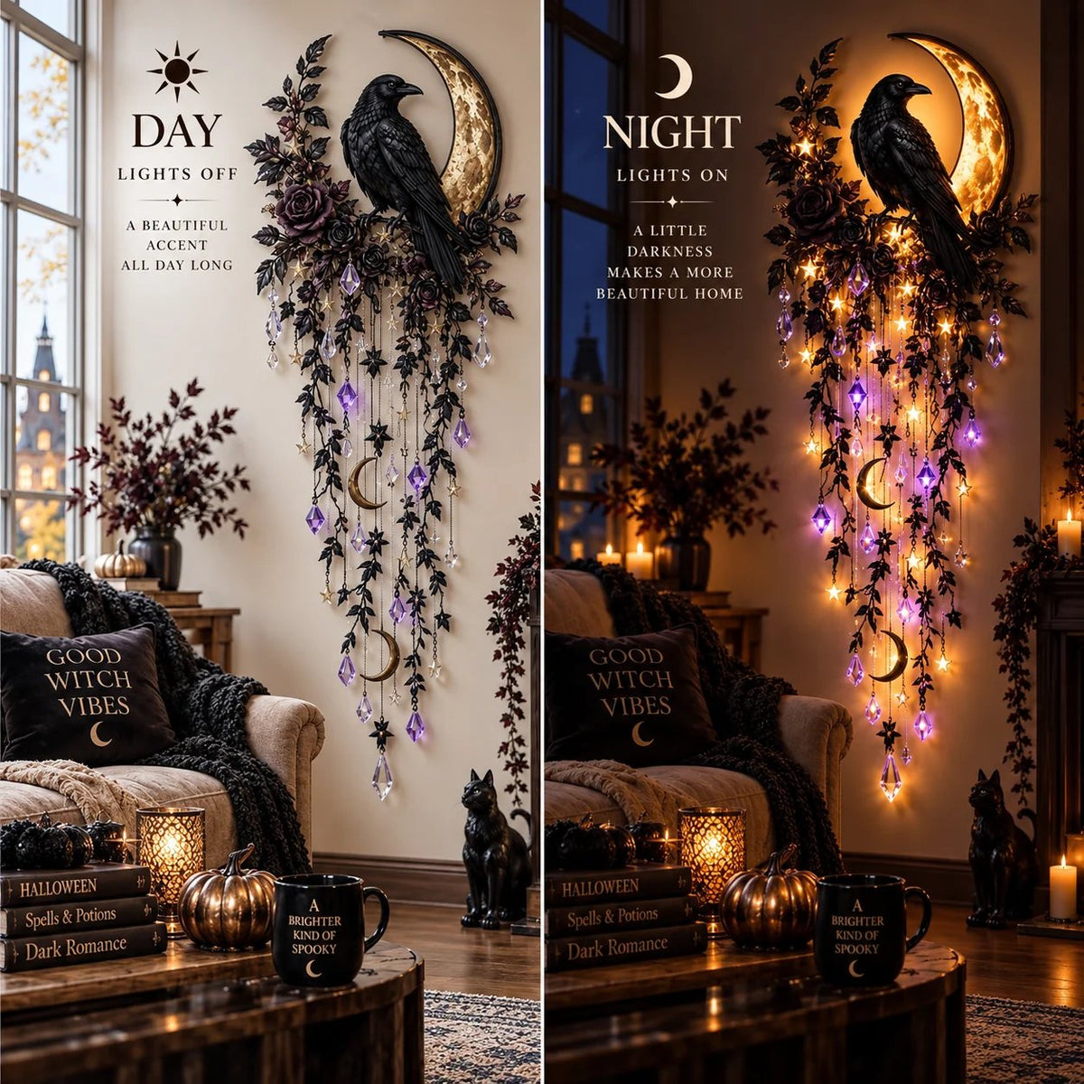 ✨Last Day 49% OFF✨Elegant Halloween Cascade Wall Light Collection