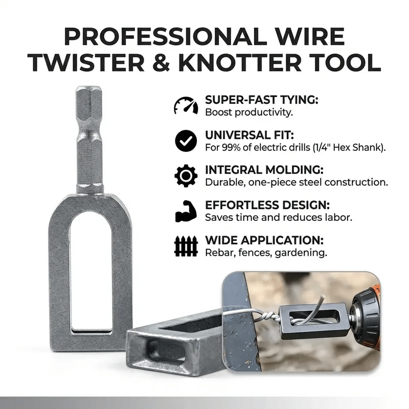 🏆55K+ SOLD⚒️#9/#11 Multi-Functional Wire Winder/Knotter