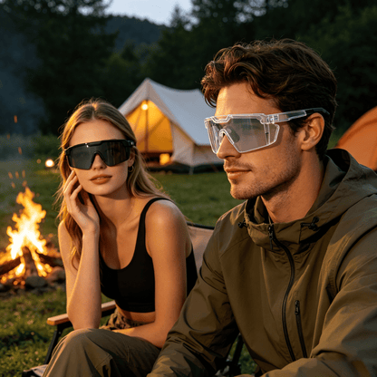 🕶️ Photochromic Polarized Safety Sunglasses Oversized Vintage Style