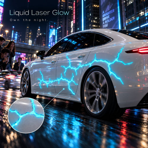 ⚡ Liquid Laser Color Shift Car Wrap | High Gloss Holographic Vinyl