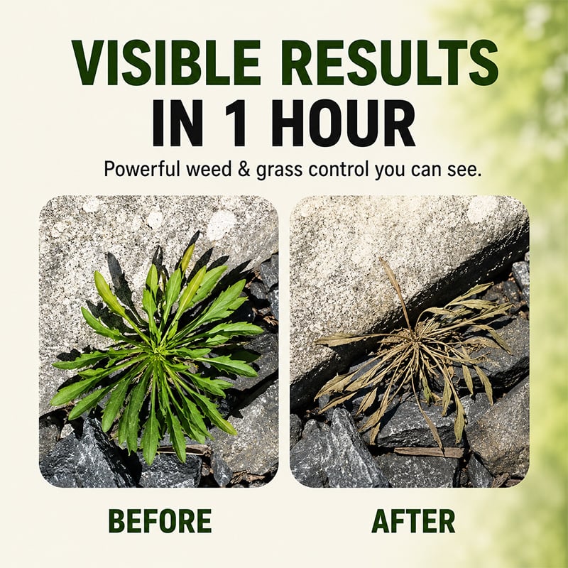 🌿Fast-acting Natural Weed & Grass Killer Spray