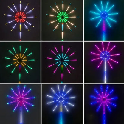 🔥 HOT SALE 🔥🎁💡 Bluetooth Smart Fireworks Led Light