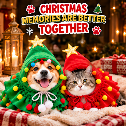 🔥Last Day 50% OFF-🐱🐶Christmas Clothes For Cats And Dogs