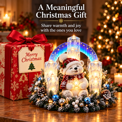 ⏰ LAST DAY 49% OFF - 🎄Flameless Christmas Candle Decorations
