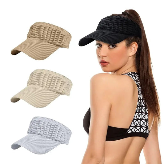 🔥BUY 1 GET 1 FREE - Women's High Ponytail Sun Visor Hats