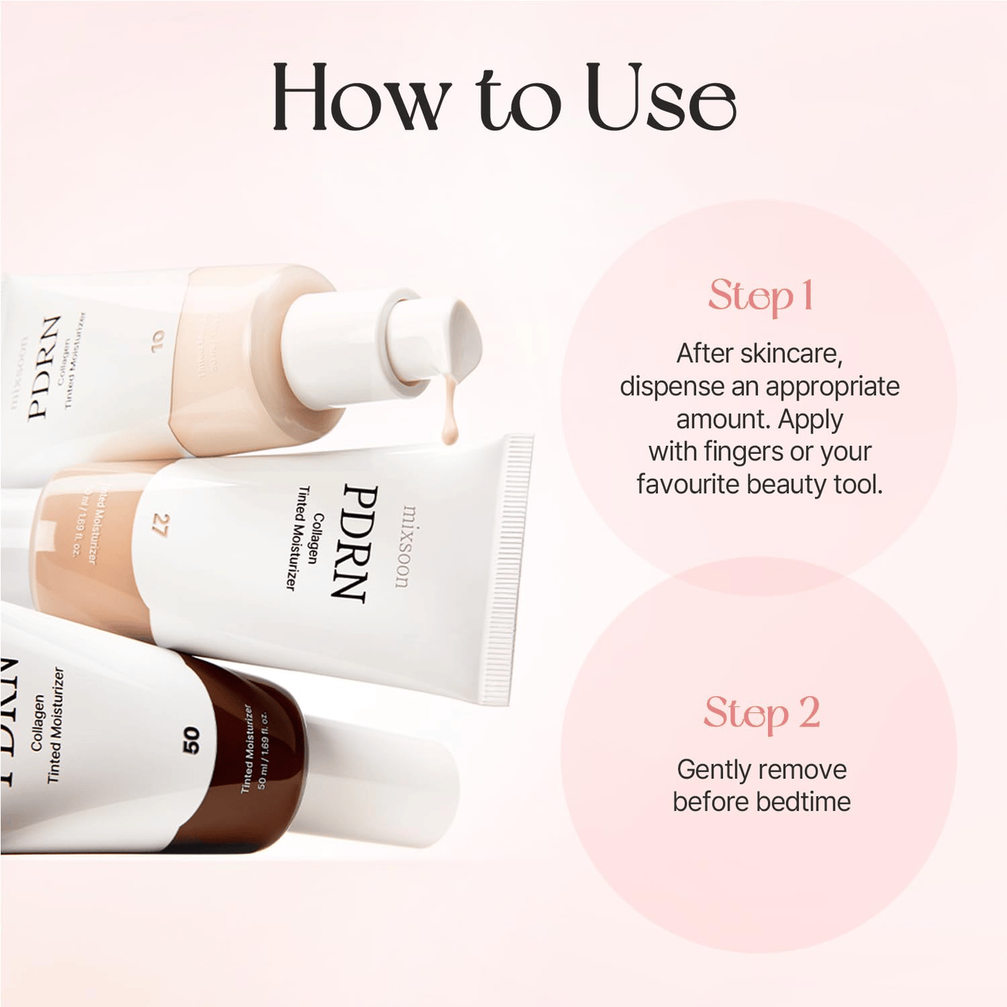PDRN Collagen Tinted Moisturizer 24-HOUR LASTING LUMINOUS SKIN