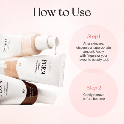 PDRN Collagen Tinted Moisturizer 24-HOUR LASTING LUMINOUS SKIN