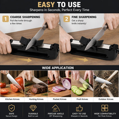 🔥LAST DAY 49% OFF🔪 Venture Precision Knife Sharpener