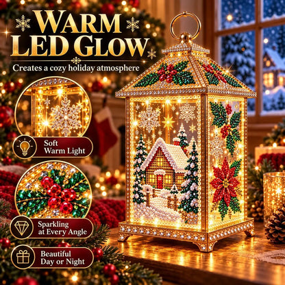 ⏳ Last Day 50% OFF-🌟DIY Light-Up Diamond Art Lantern