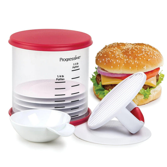 Progressive Perfect Burger Press & Keeper Set