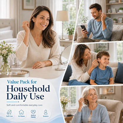 👂 Sticky Ear Cleaning Sticks – Reusable Adhesive Ear Picks, Soft Swabs for Gentle Ear Care