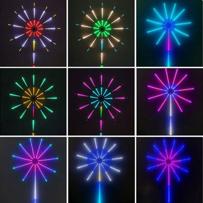 🔥 HOT SALE 🔥🎁💡 Bluetooth Smart Fireworks Led Light