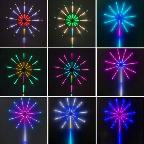 🔥 HOT SALE 🔥🎁💡 Bluetooth Smart Fireworks Led Light