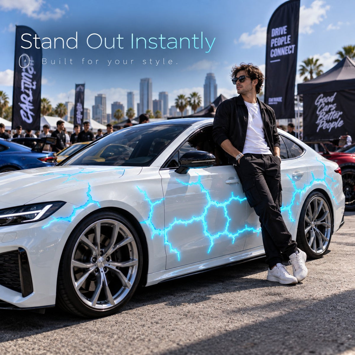 ⚡ Liquid Laser Color Shift Car Wrap | High Gloss Holographic Vinyl