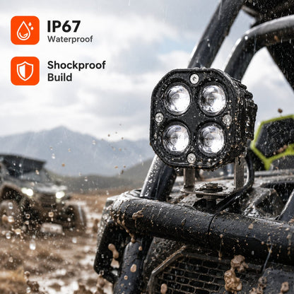 🏕️ Omni-Directional Magnetic LED Pod Ligh