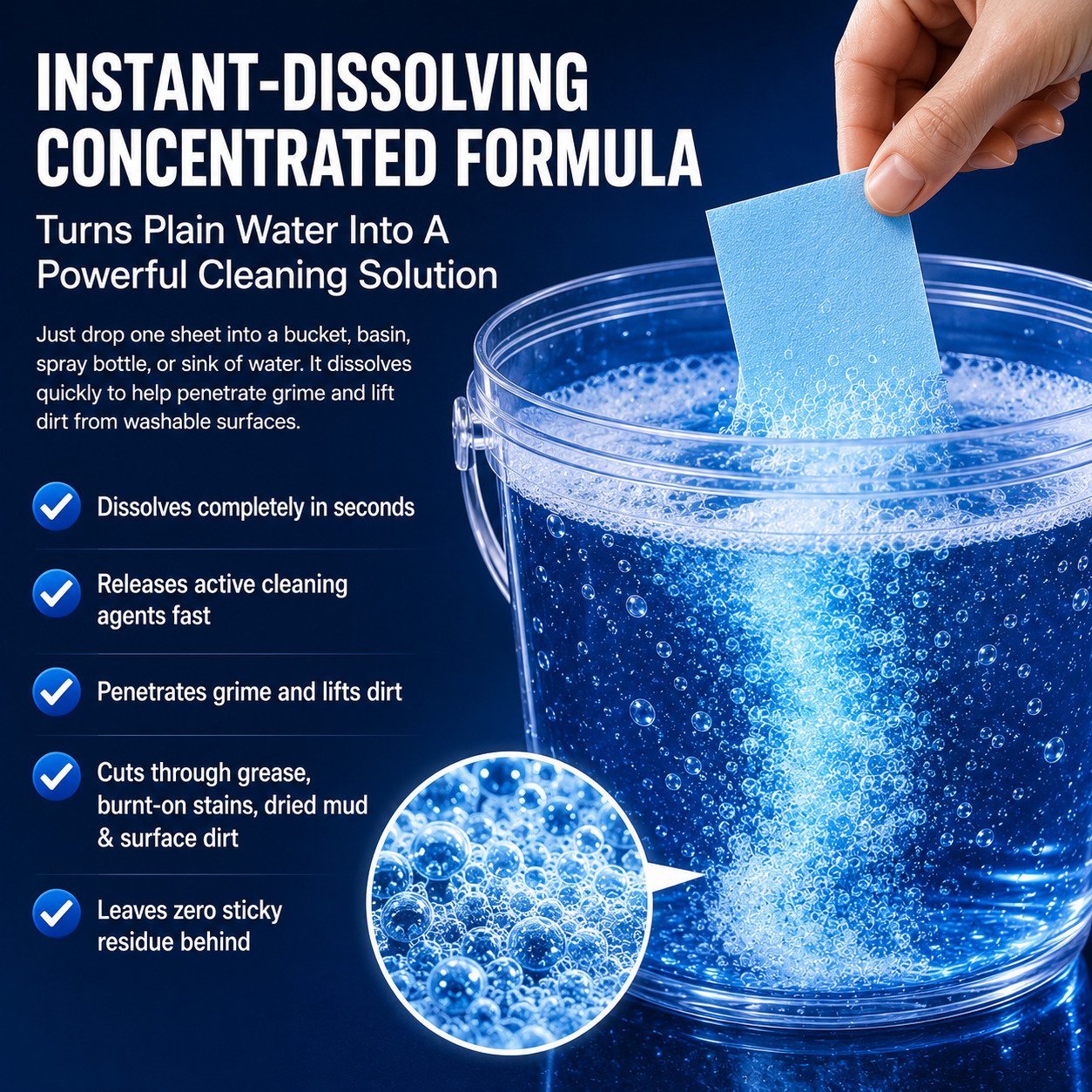 🔥2026 New Upgrade ＆ Hot Sale🧼 Ultra Concentrated Cleaning Sheets