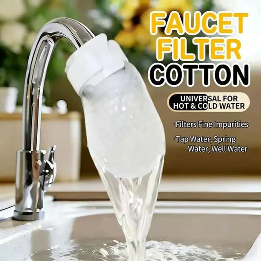 Universal Faucet Filter Bag Effective filtration for tap water and spring water, removes rust and various impurities