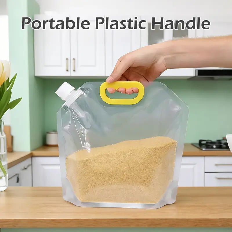 Reusable Leak-Proof Food Bags – No Spills, No Mess, Fresh Storage Every Time(Buy 4 Free Shipping)