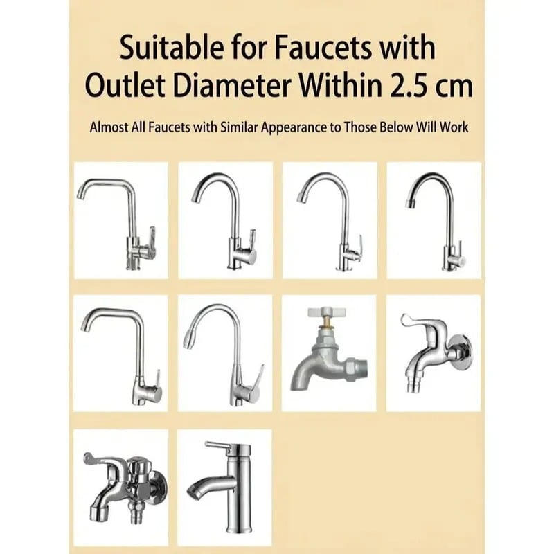 💧 Universal Faucet Filter Bag – Removes Rust & Everyday Water Impurities