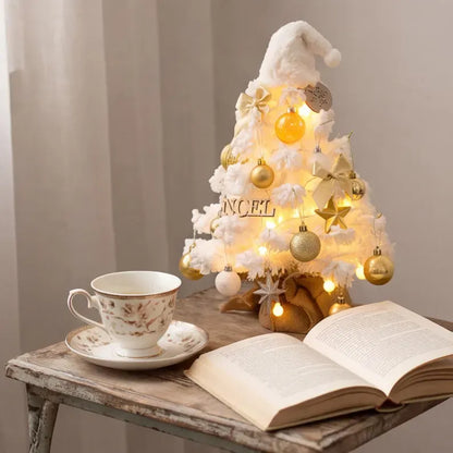 🔥 49% OFF THIS WEEK! 🎄 The Cutest 20-Inch Snowy Tree to Brighten Your Small Space! 🎅